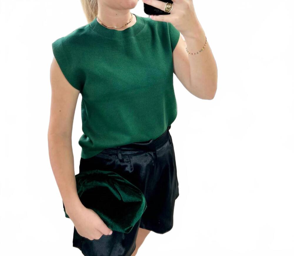 NEW GLAM midnight sparkle shorts in black - Picture 2 of 2